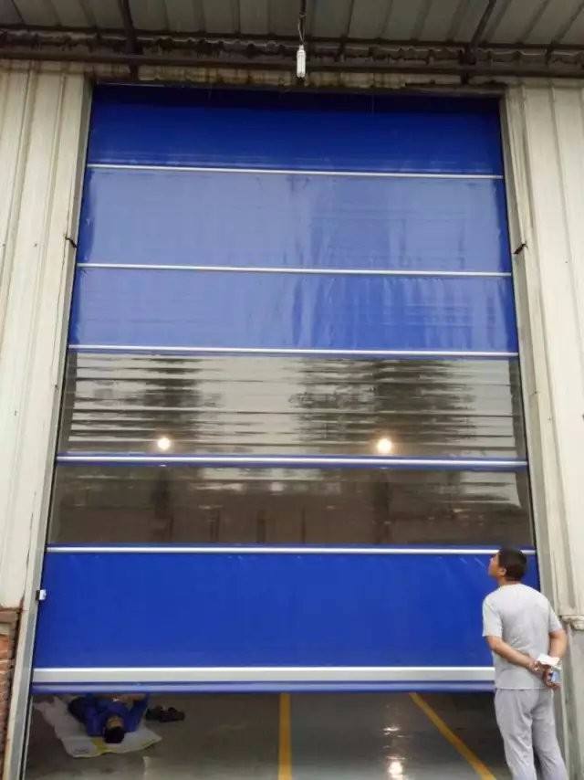 门业图片-天津PVC快速卷帘门天津快速卷帘门，蓟县快速堆积门，快速门安装订制快速门图片